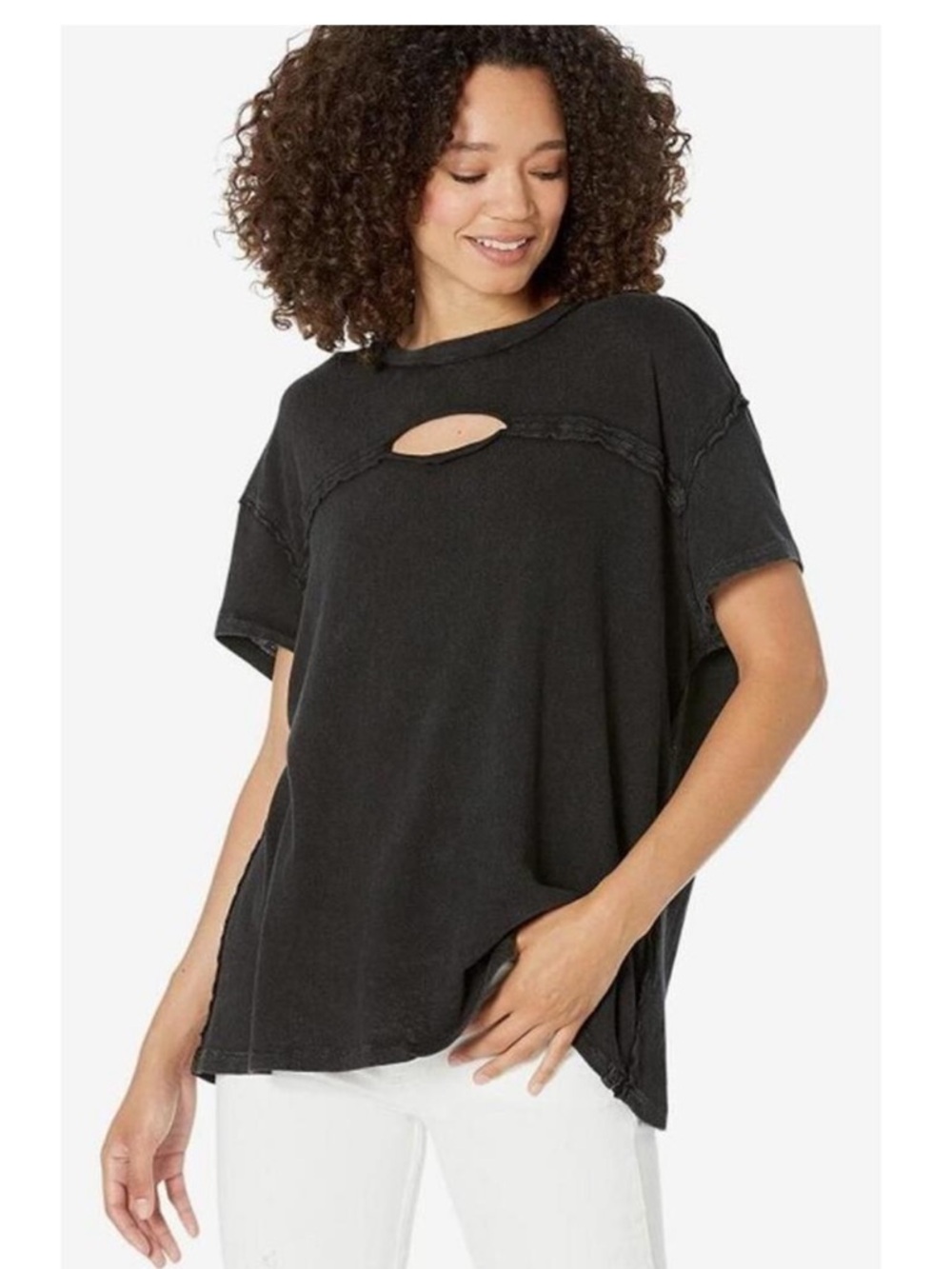 We The Free Cutout Tee